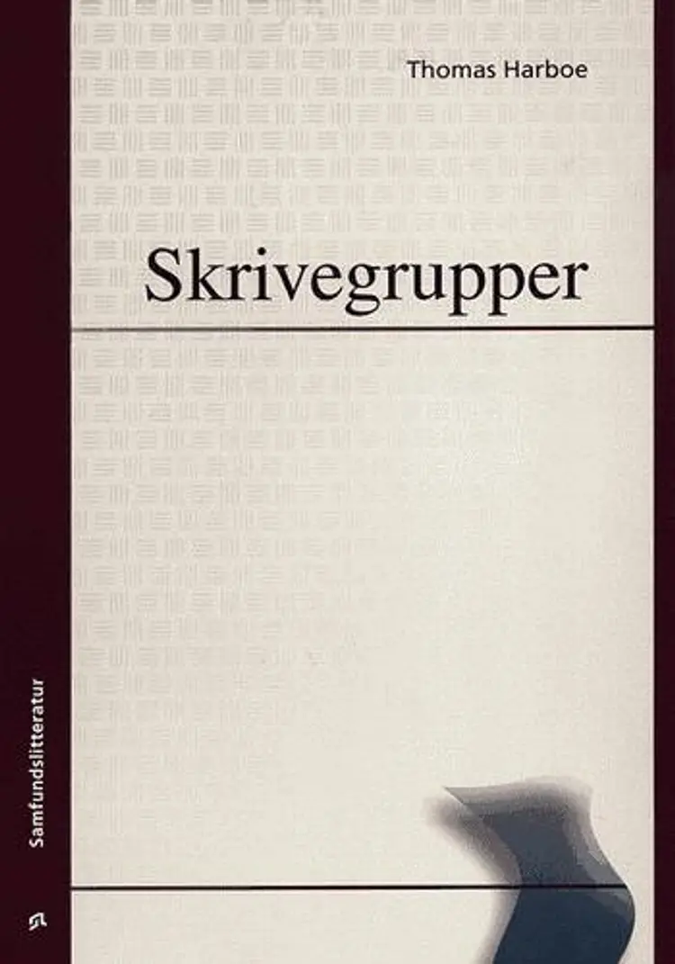 Skrivegrupper af Thomas Harboe