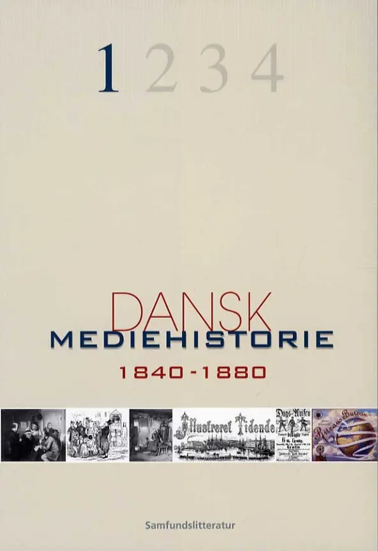 Dansk mediehistorie 1 af Klaus Bruhn Jensen (red.)