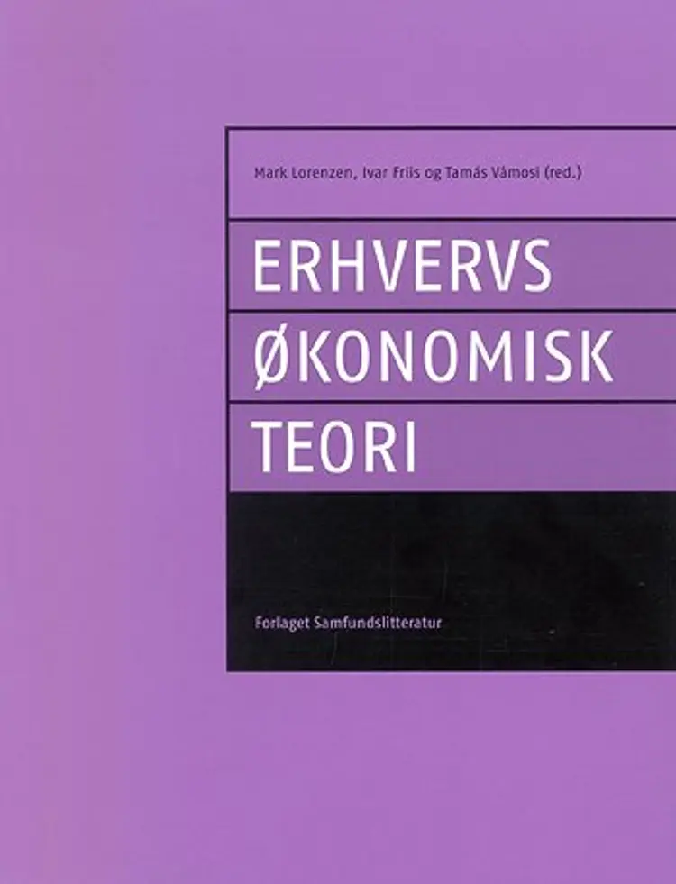 Erhvervsøkonomisk teori