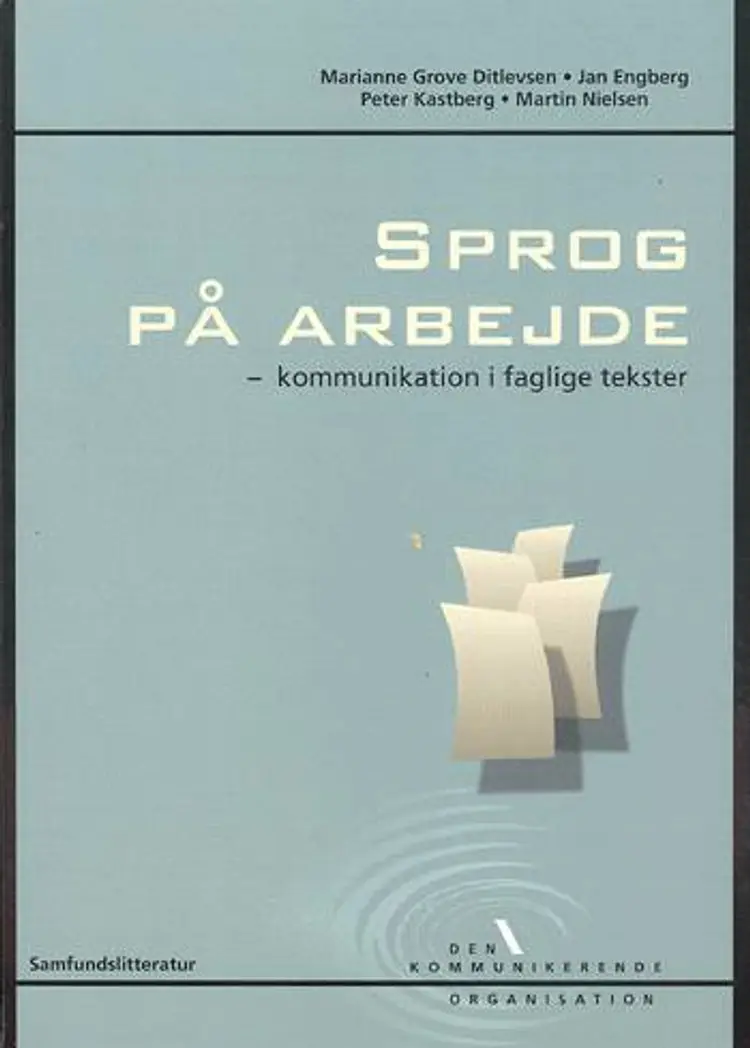 Sprog på arbejde af M. Nielsen