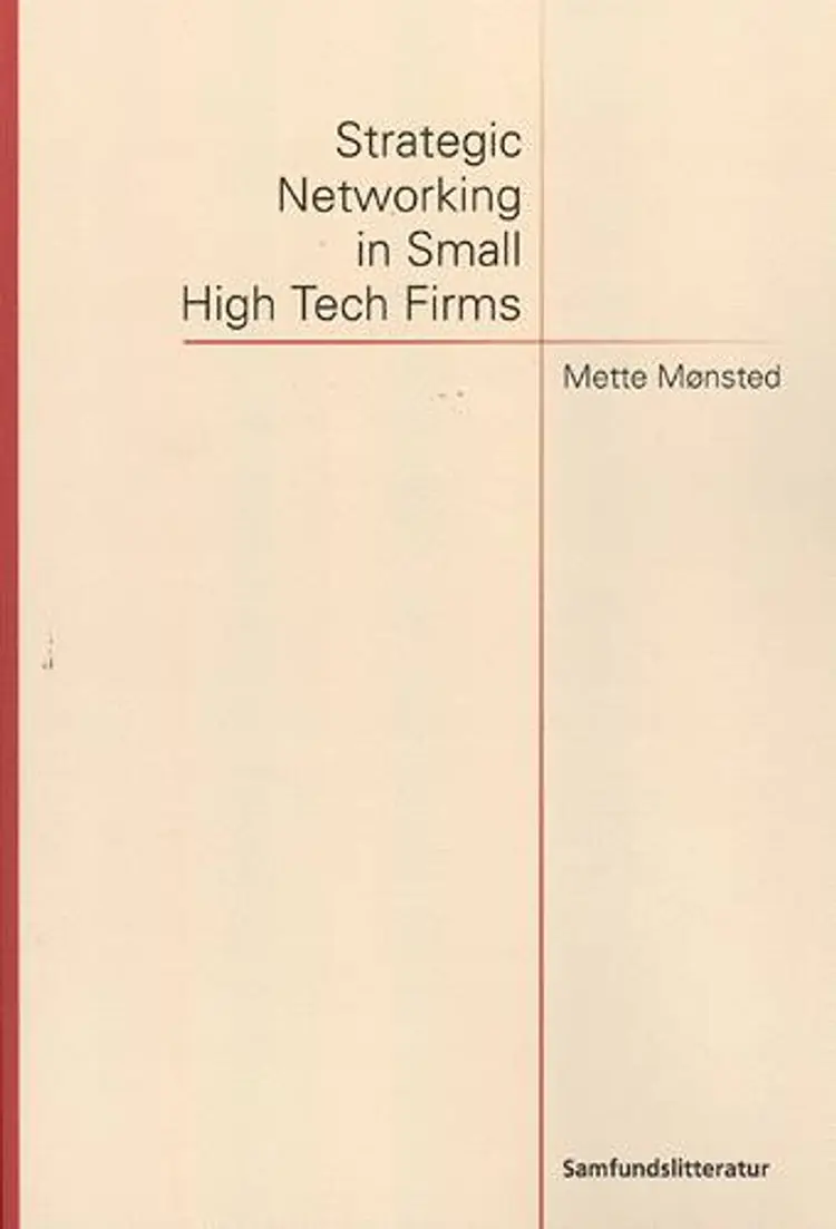 Strategic Networking in Small High Tech Firms af Mette Mønsted