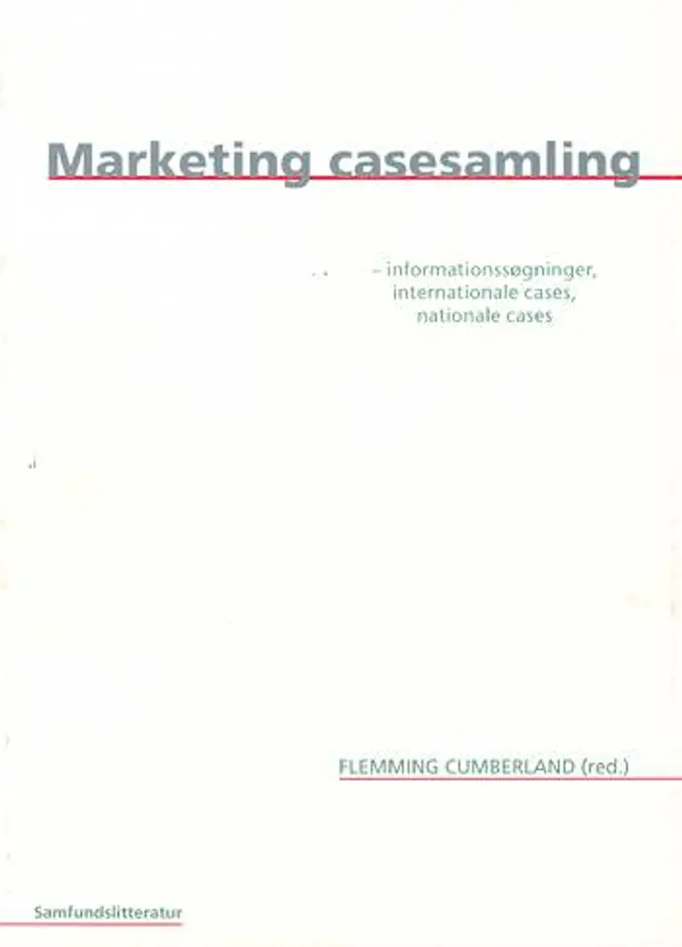 Marketing casesamling af Flemming Cumberland