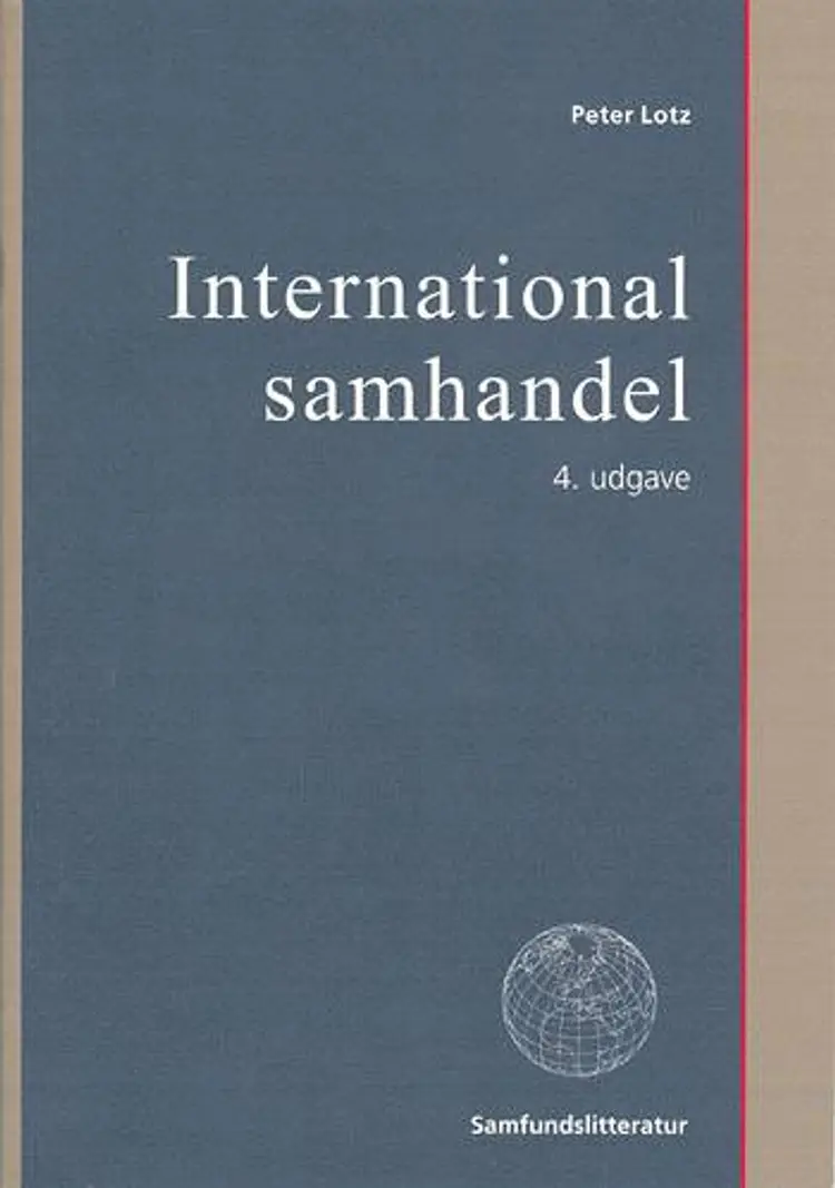 International samhandel af Peter Lotz