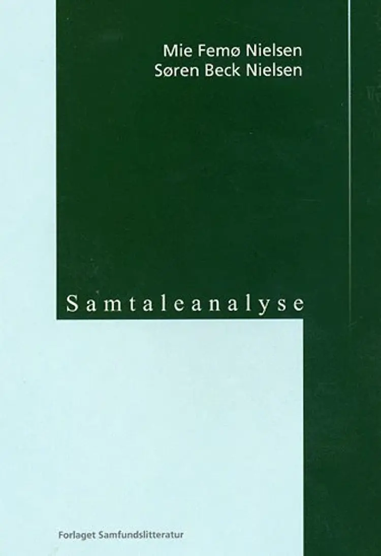 Samtaleanalyse af Mie Femø Nielsen