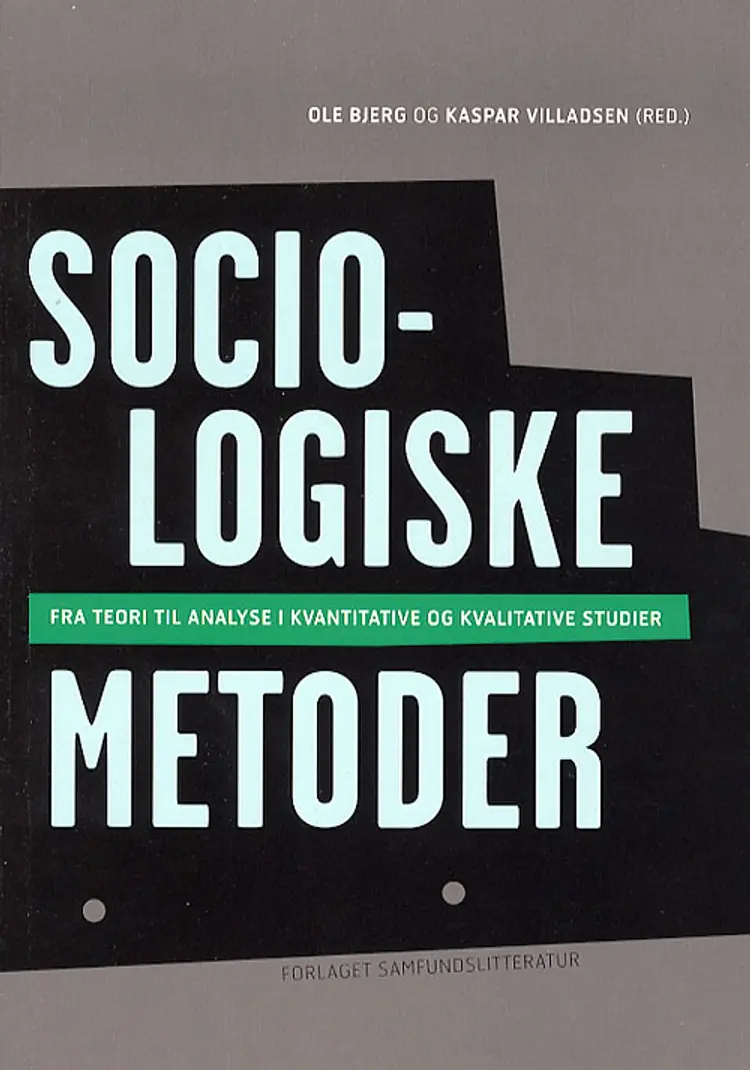 Sociologiske metoder af Kaspar Villadsen