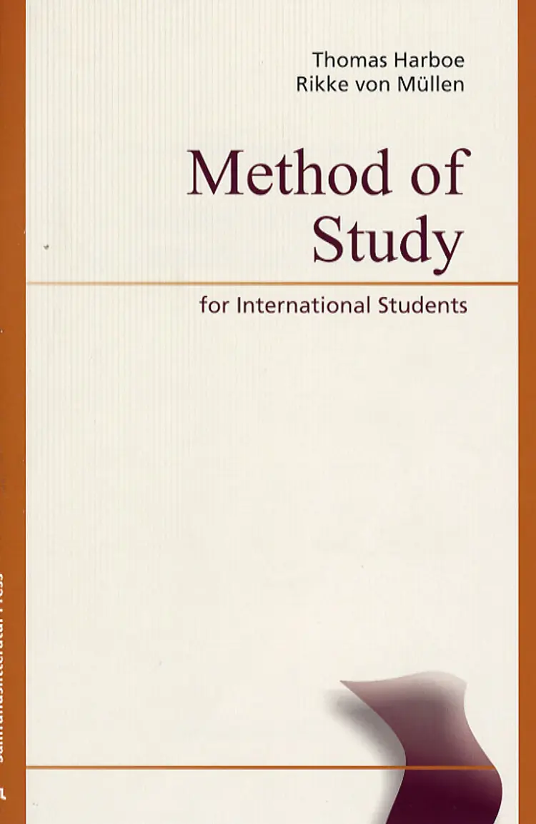 Method of study for international students af Thomas Harboe