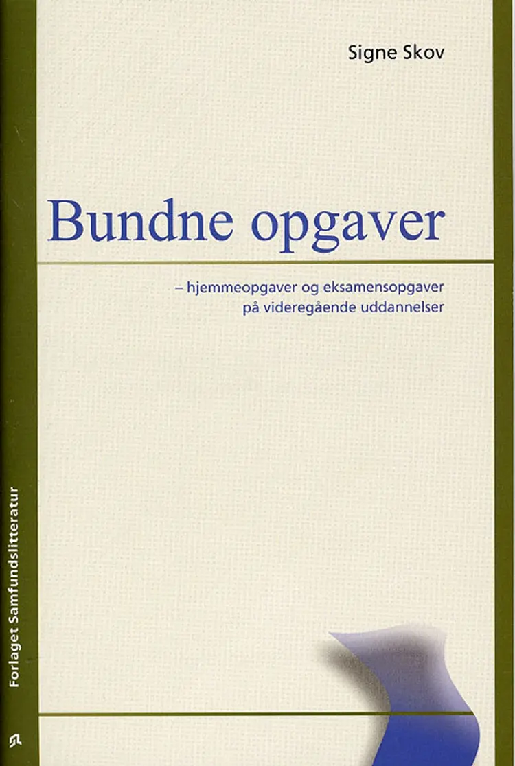 Bundne opgaver af Signe Skov
