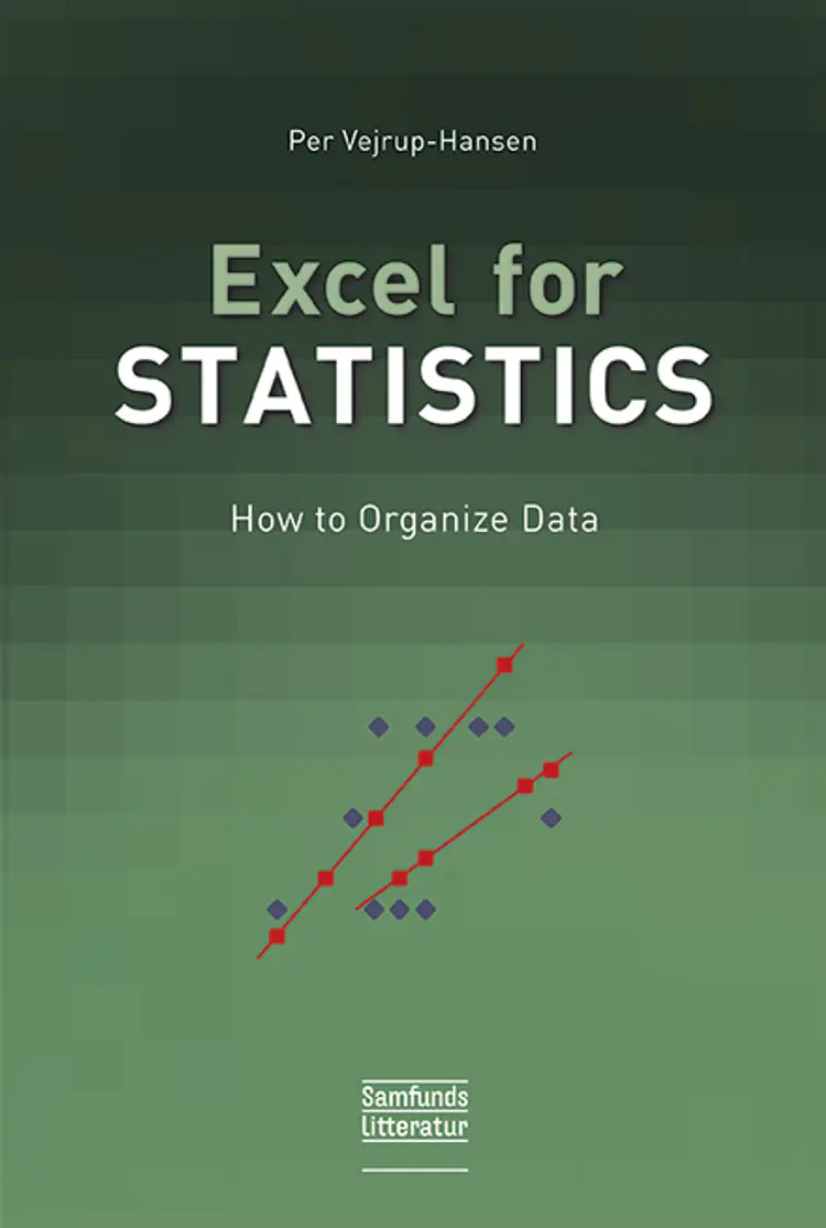 Excel for statistics af Per Vejrup-Hansen