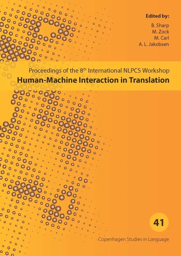 Proceedings of the 8th International NLPCS Workshop af Arnt Lykke Jakobsen