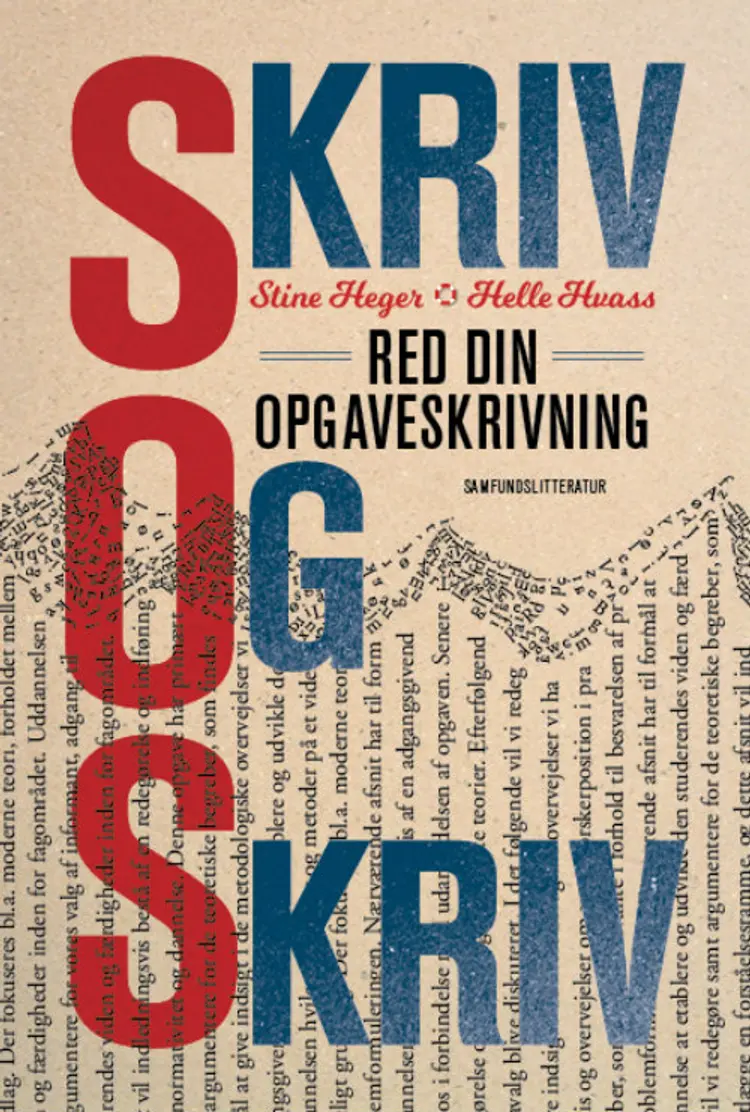 Skriv og skriv af Helle Hvass