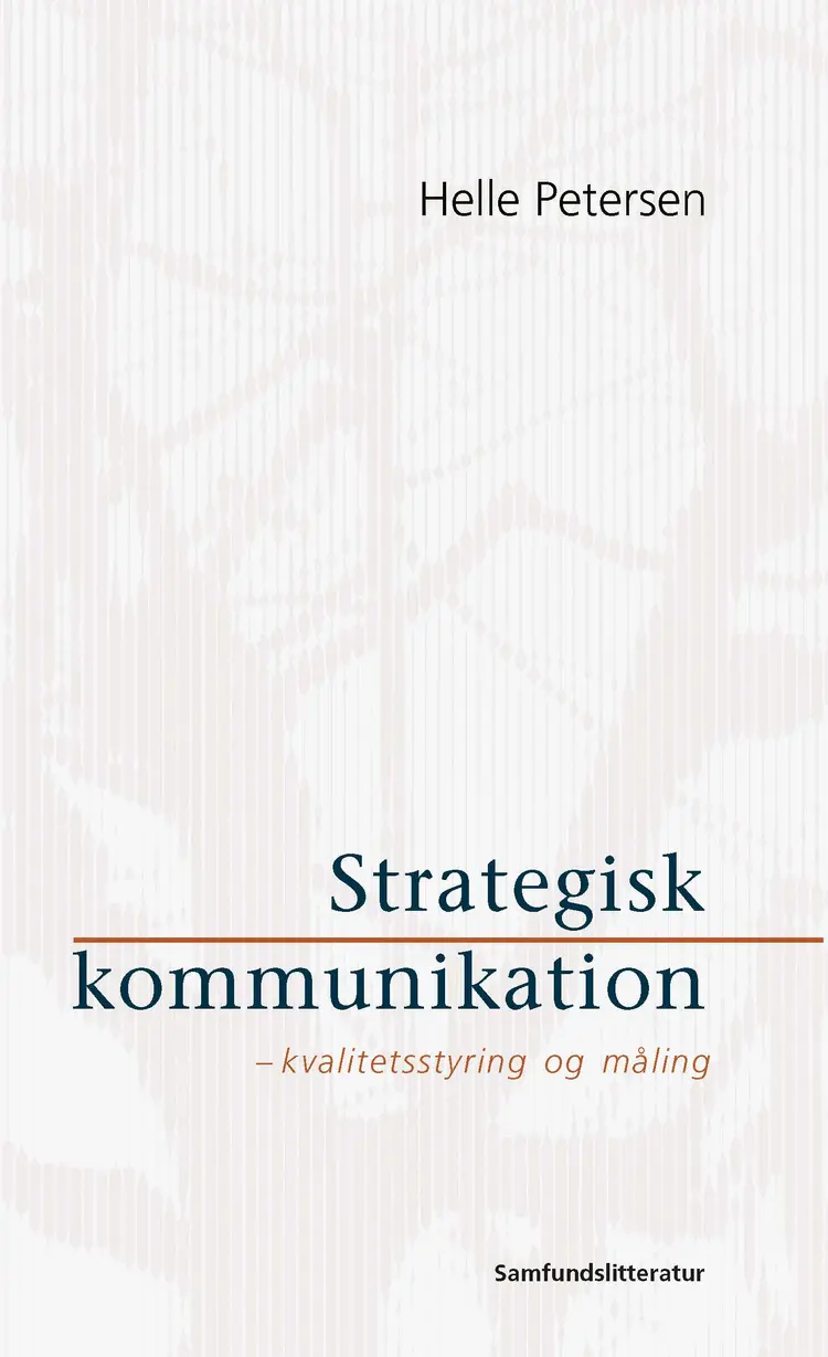 Strategisk kommunikation af Helle Petersen