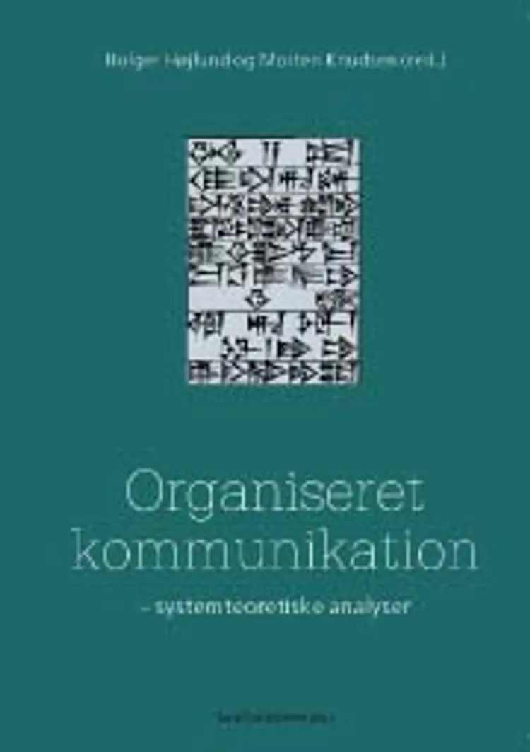 Organisation som begreb af Dirk Baecker