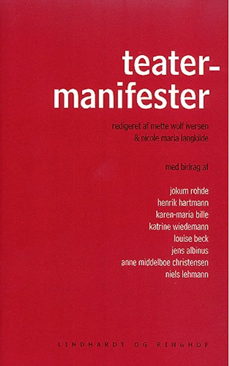 Teatermanifester af Nicole Maria Langkilde