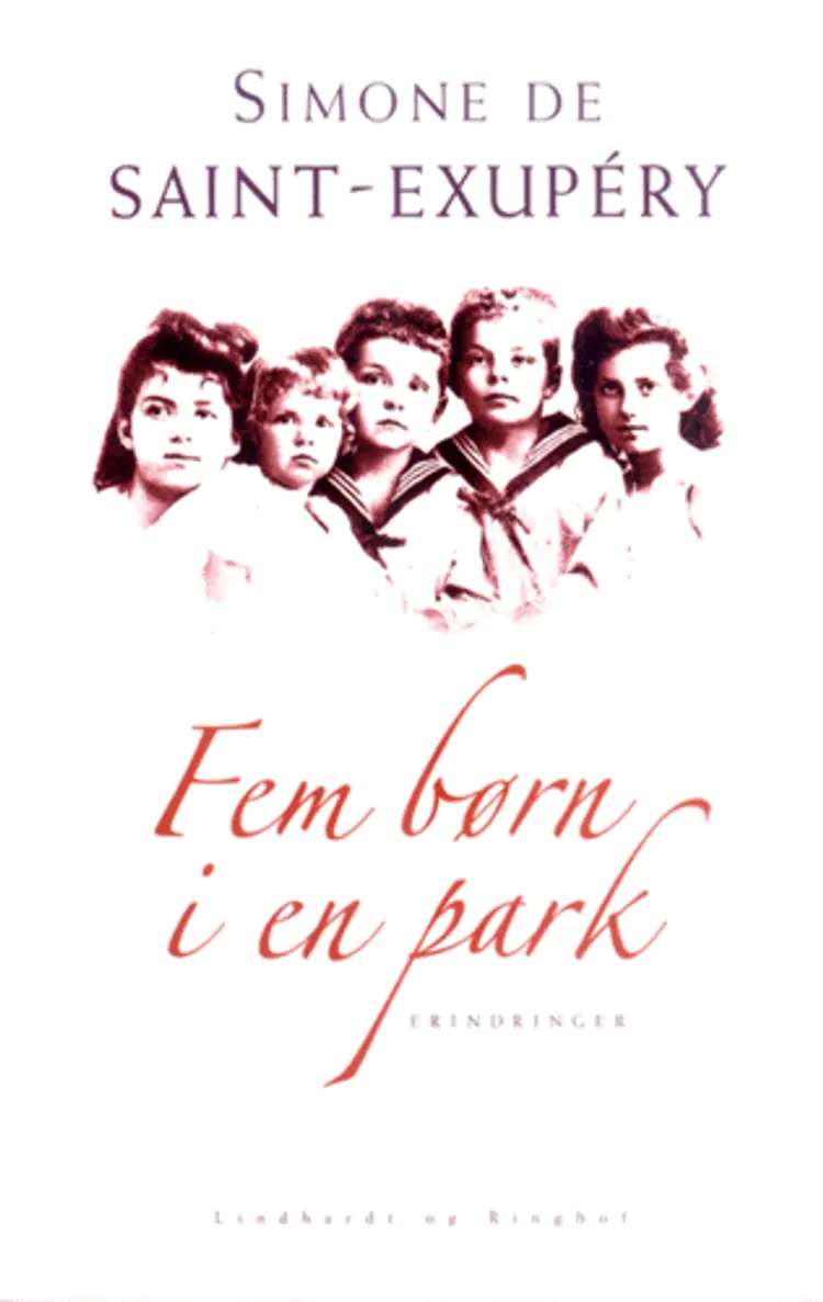 Fem børn i en park af Simone de Saint-Exupéry