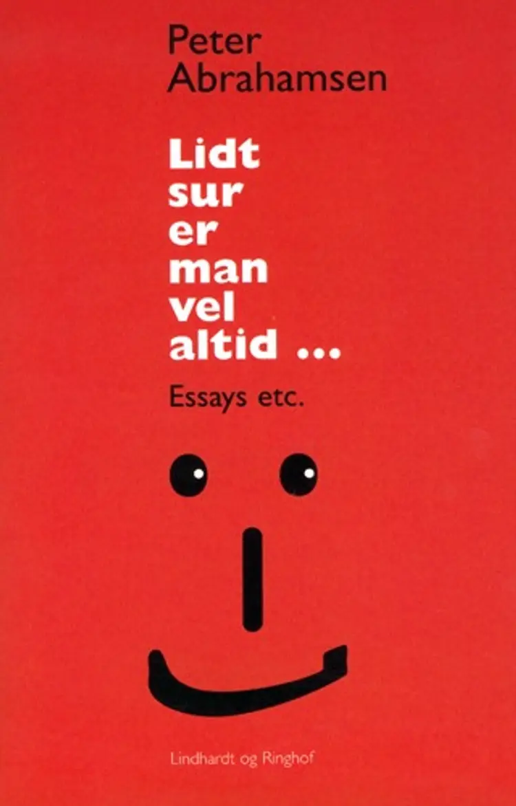 Lidt sur er man vel altid af Peter Abrahamsen