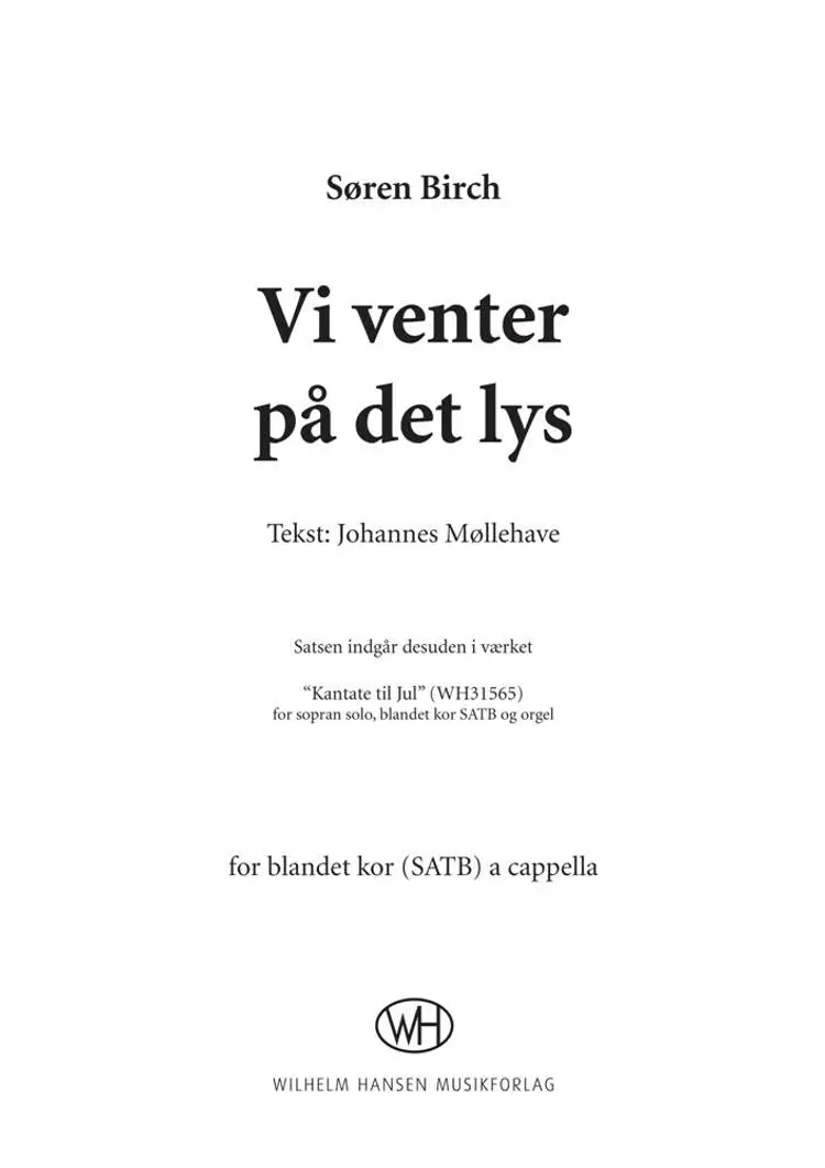 Vi venter på det lys af Johannes Møllehave