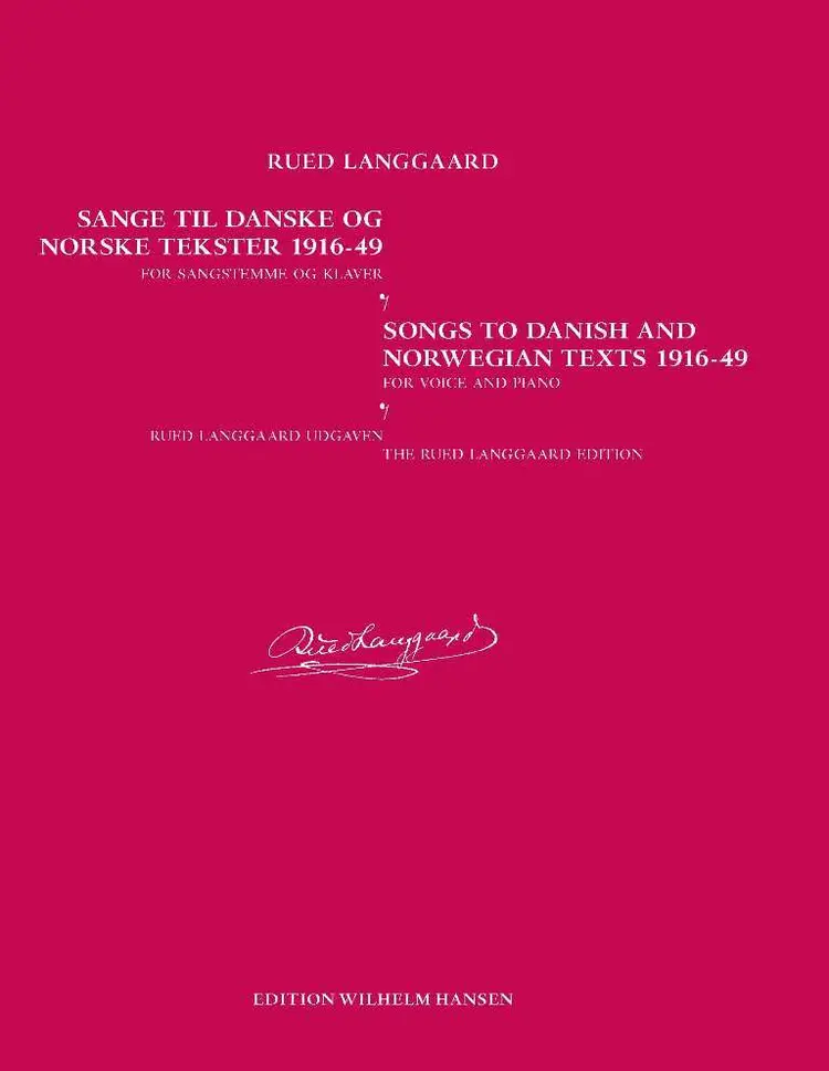 Sange / Songs Vol. 3 af Rued Langgaard