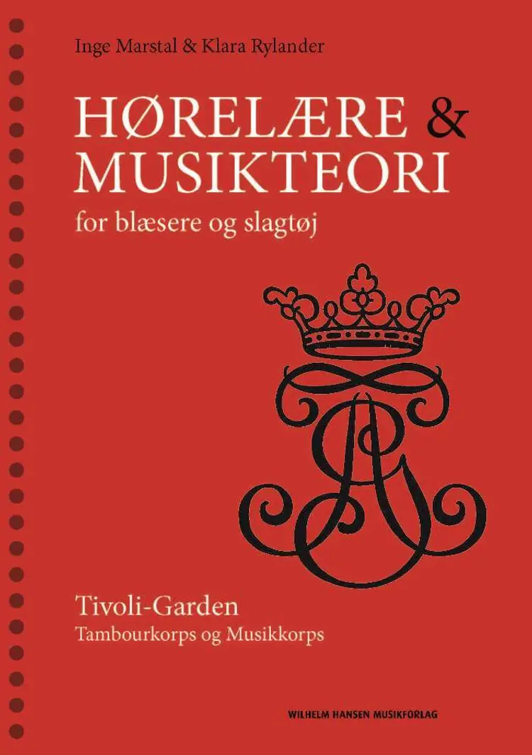 Hørelære & musikteori for blæsere og slagtøj af Inge Marstal