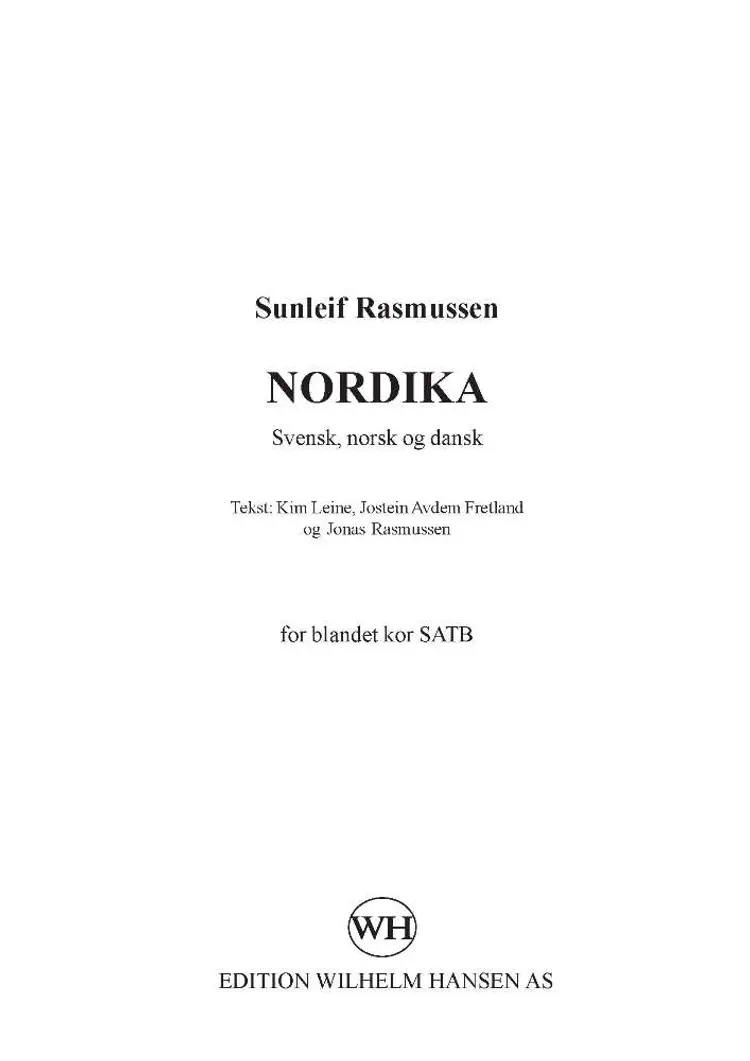 Nordika af Lars Busk Sørensen