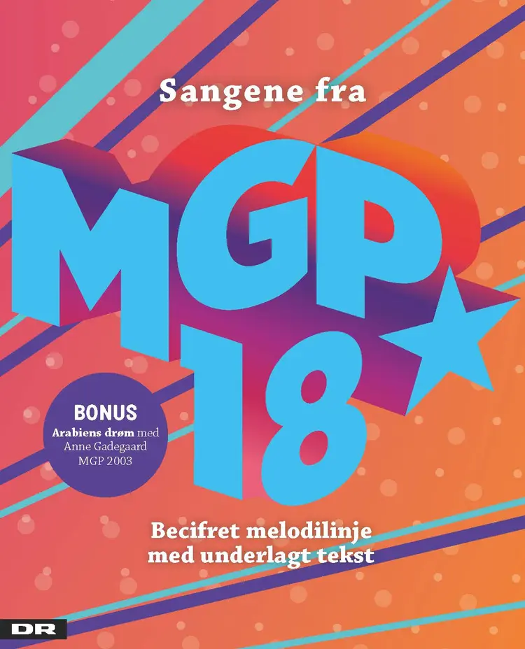 Sangene fra MGP 2018 af Jakob Faurholt