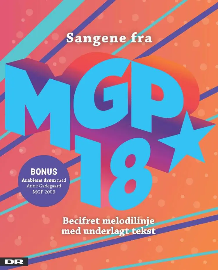 Sangene fra MGP 2018 af Jakob Faurholt