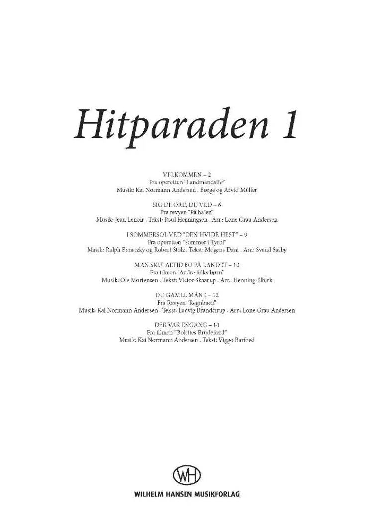 Hitparaden 1 af Kai Normann Andersen