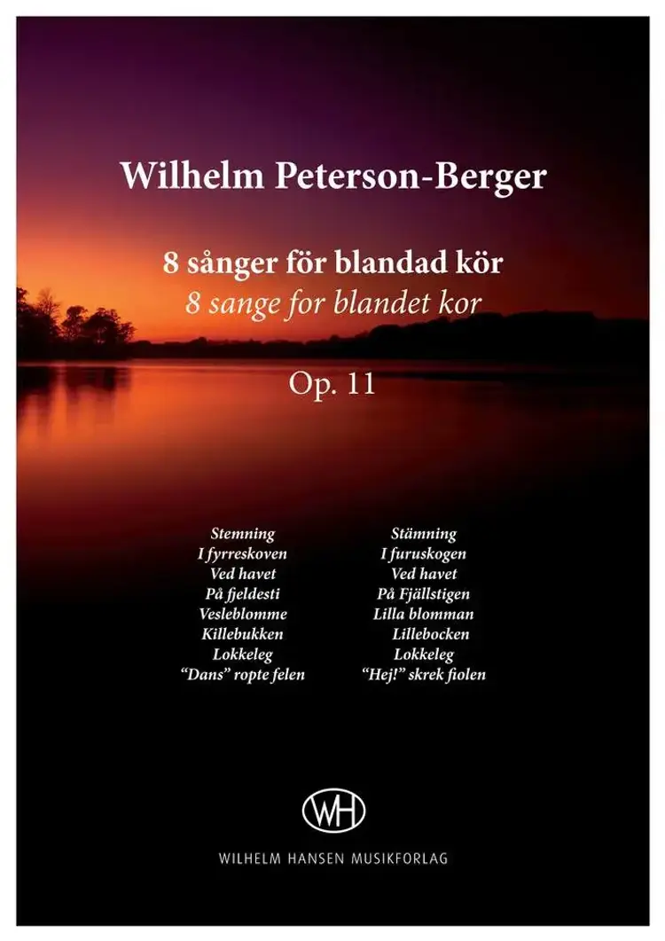 8 sånger för blandad kör, Op. 11 af Søren Birch