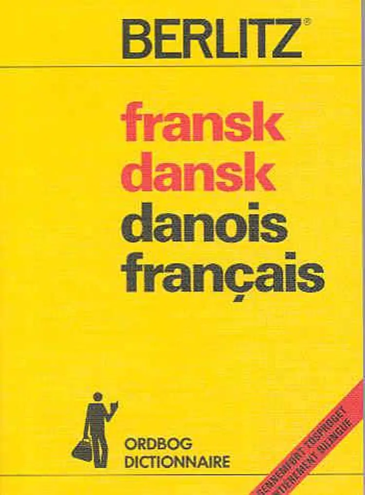 Fransk-dansk, dansk-fransk ordbog af Ea Tryggvason Bay