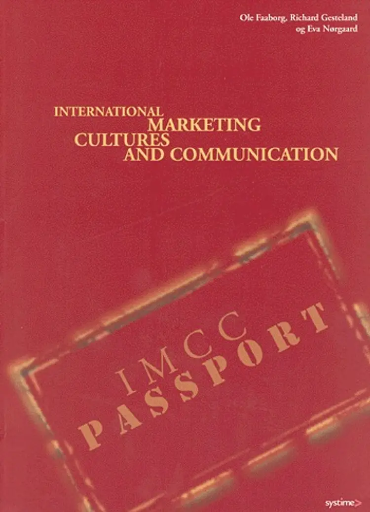 International Marketing, Cultures and Communication af Ole Faaborg