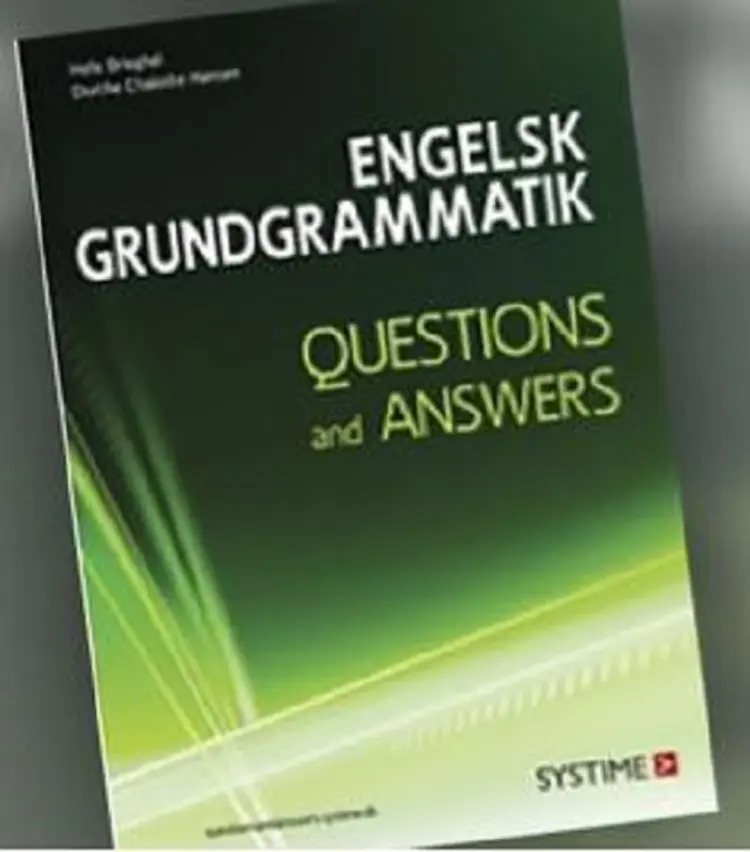 Engelsk grundgrammatik af Helle Brieghel