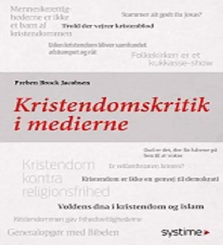 Kristendomskritik i medierne af Preben Brock Jacobsen