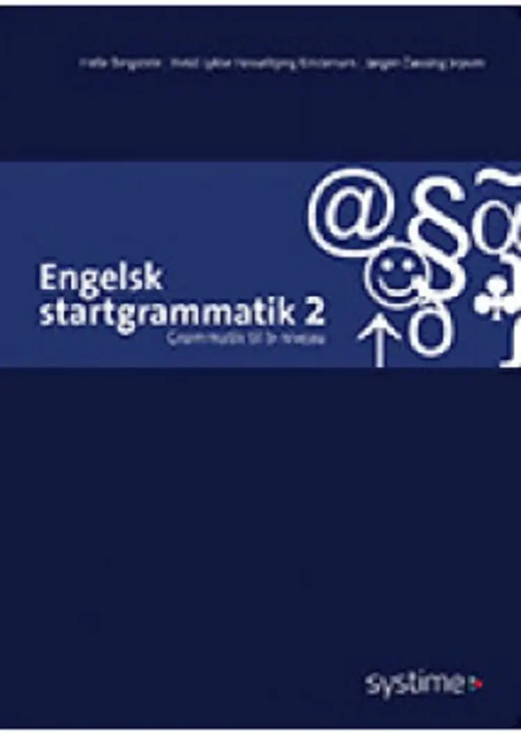 Engelsk startgrammatik 2 af Helle Bergstein