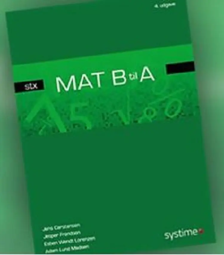Mat B Til A - STX af Jesper Frandsen