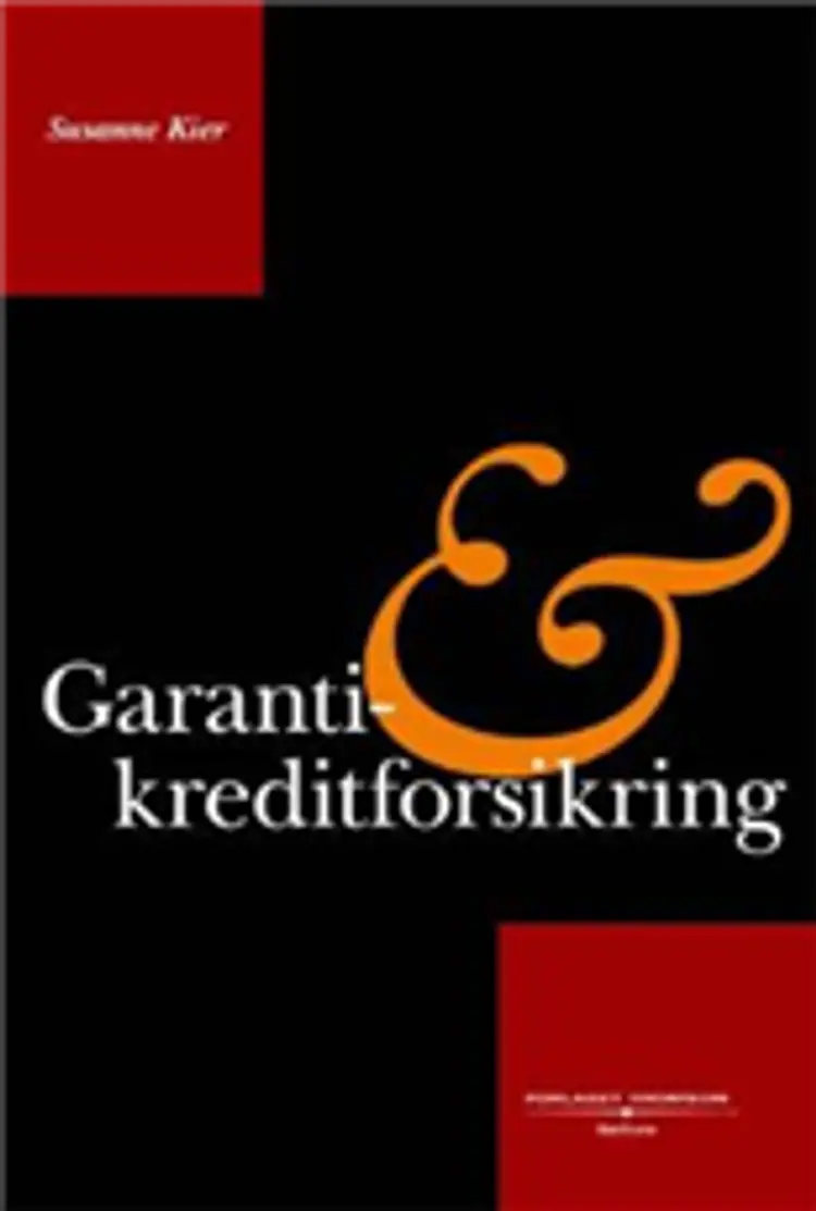Garanti- og kreditforsikring af Susanne Kier