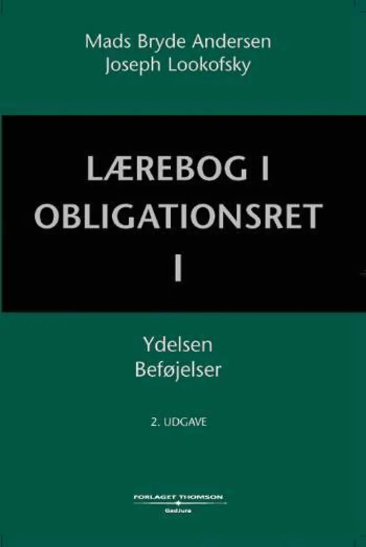 Lærebog i obligationsret af Mads Bryde Andersen