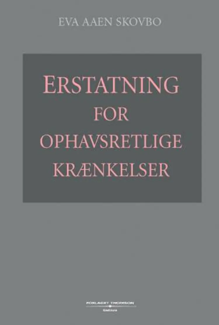 Erstatning for ophavsretlige krænkelser af Eva Aaen Skovbo