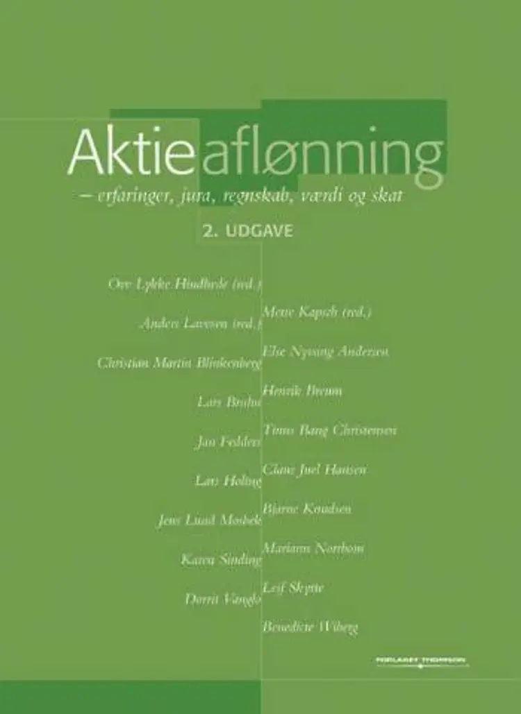 Aktieaflønning af Ove Lykke Hindhede