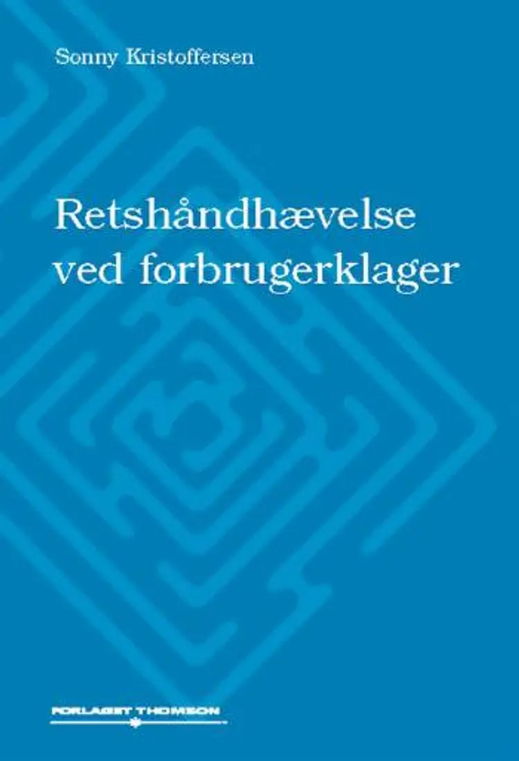 Retshåndhævelse ved forbrugerklager af Sonny Kristoffersen