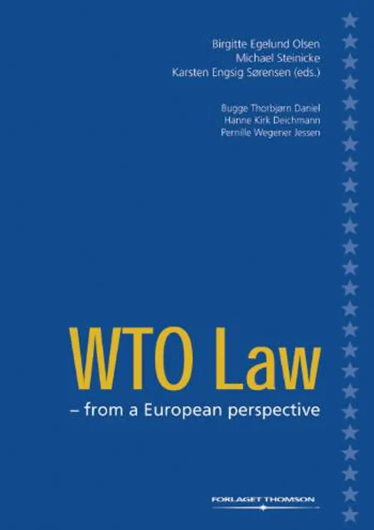 WTO law - from a European perspective af Michael Steinicke