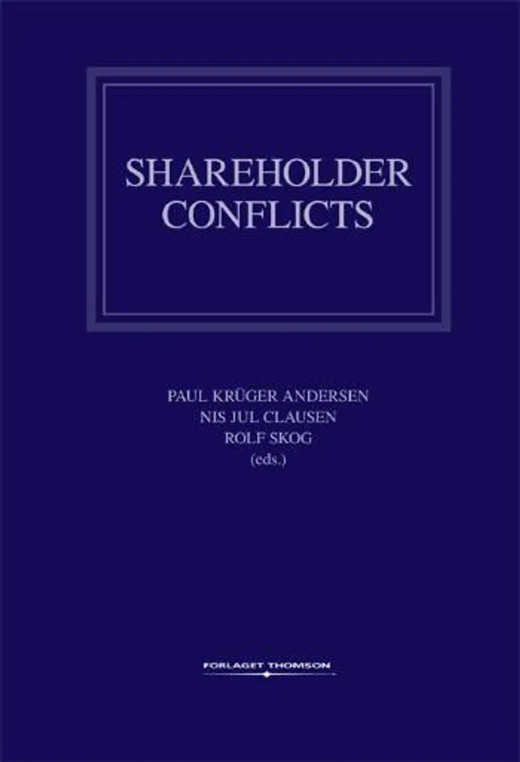 Shareholder Conflicts af Paul Krüger Andersen