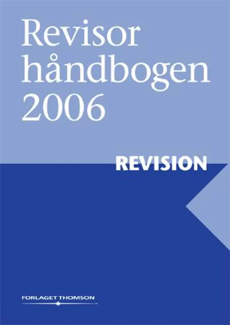 Revisorhåndbogen 2006, Revision af .