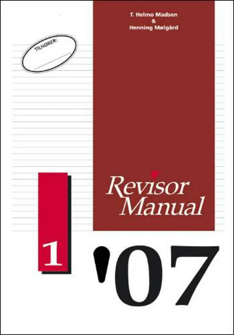 RevisorManual 2007/1 af Henning Mølgård