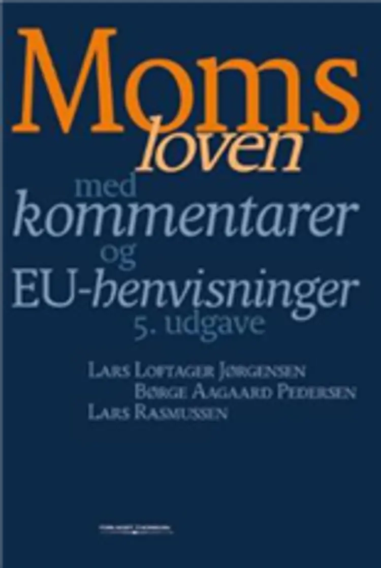 Momsloven af Lars Loftager Jørgensen