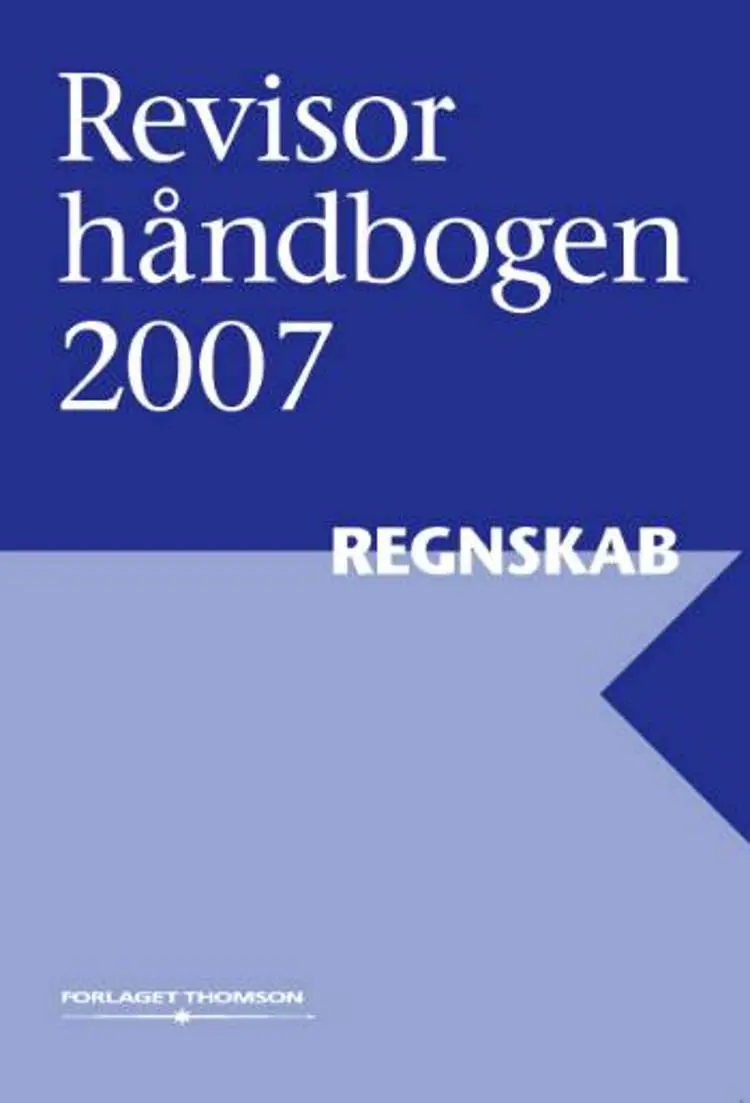 Revisorhåndbogen 2007, Regnskab af FSR