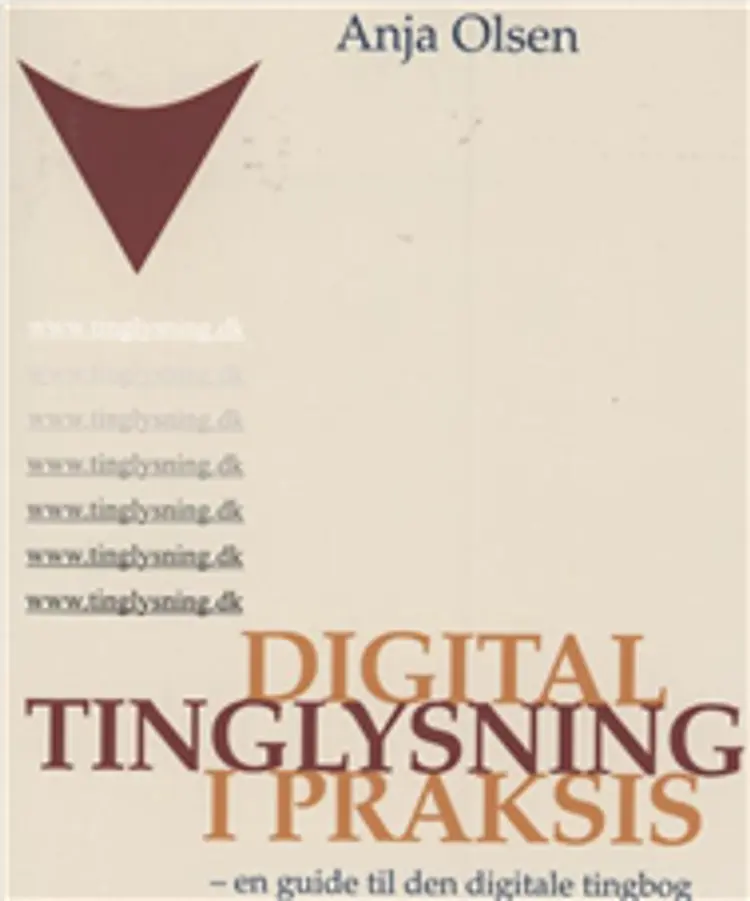 Digital tinglysning i praksis af Anja Olsen