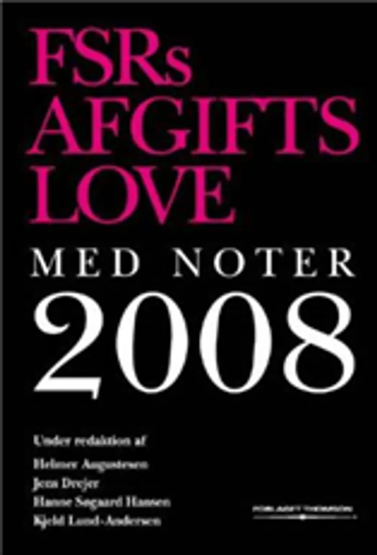 FSRs afgiftslove af FSR