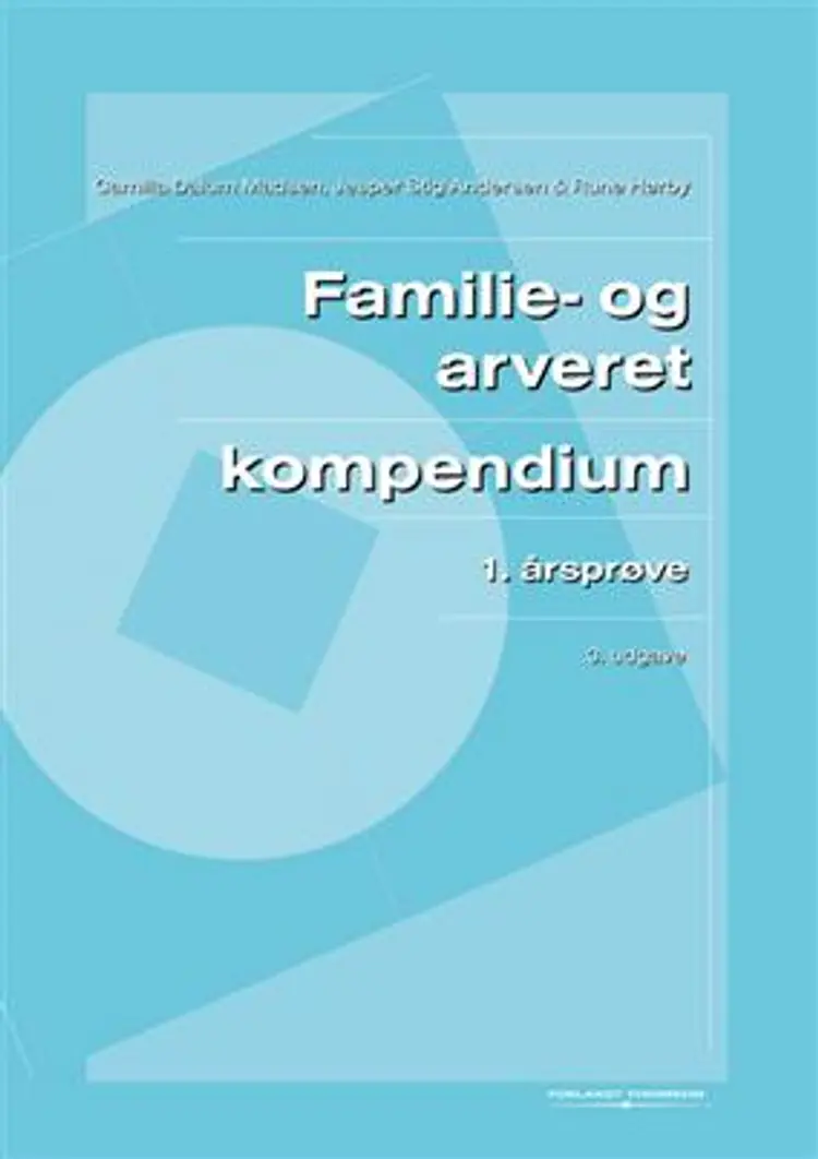 Familie- og arveret - 1. årsprøve af Madsen