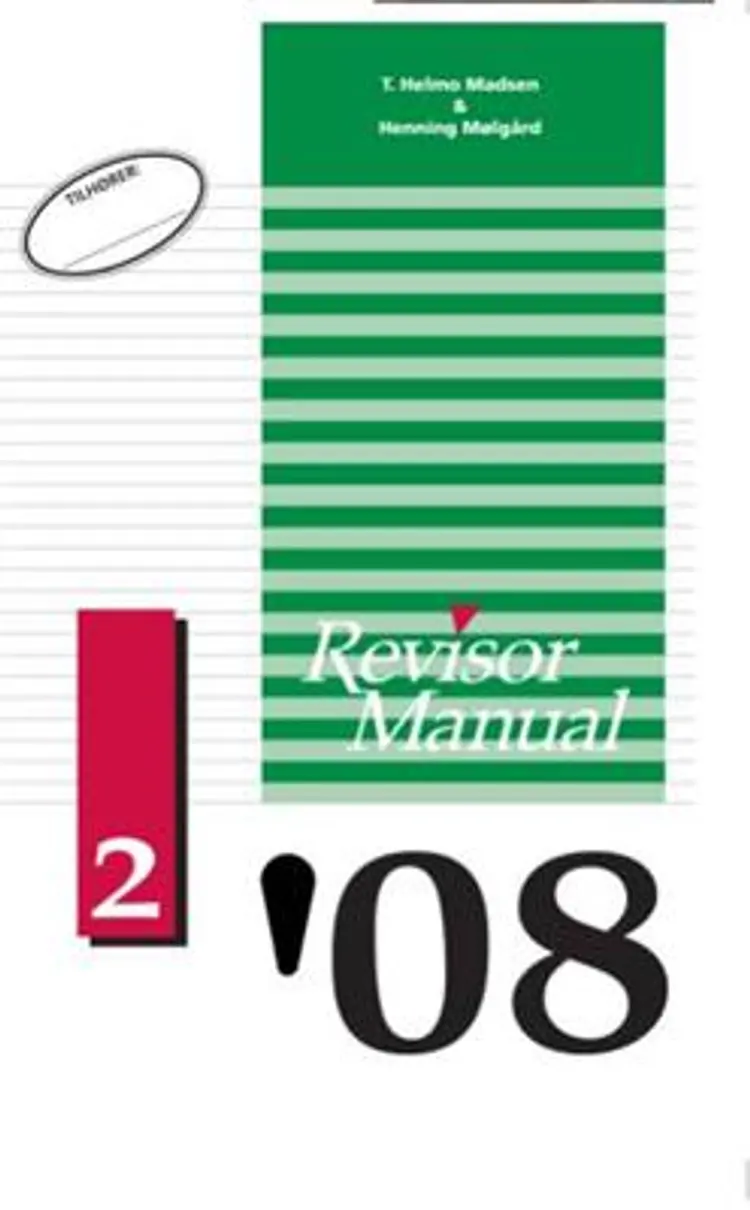 Revisor manual 2008/2 af Thorbjørn Helmo Madsen