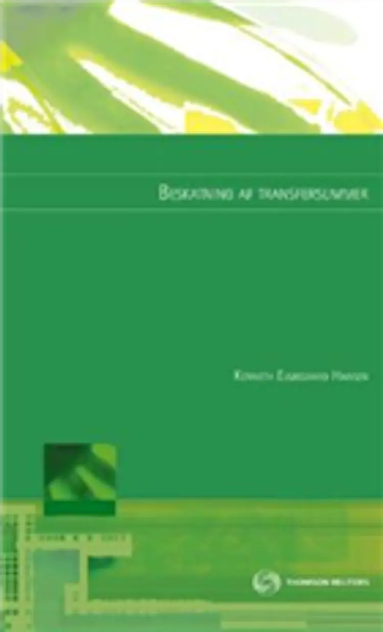 Beskatning af transfersummer af Kenneth Elmegaard Hansen
