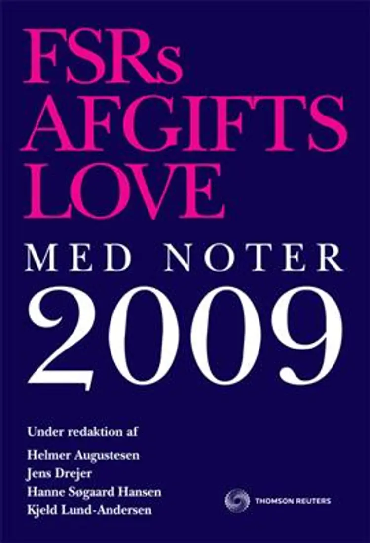 FSRs afgiftslove af Helmer Augustesen